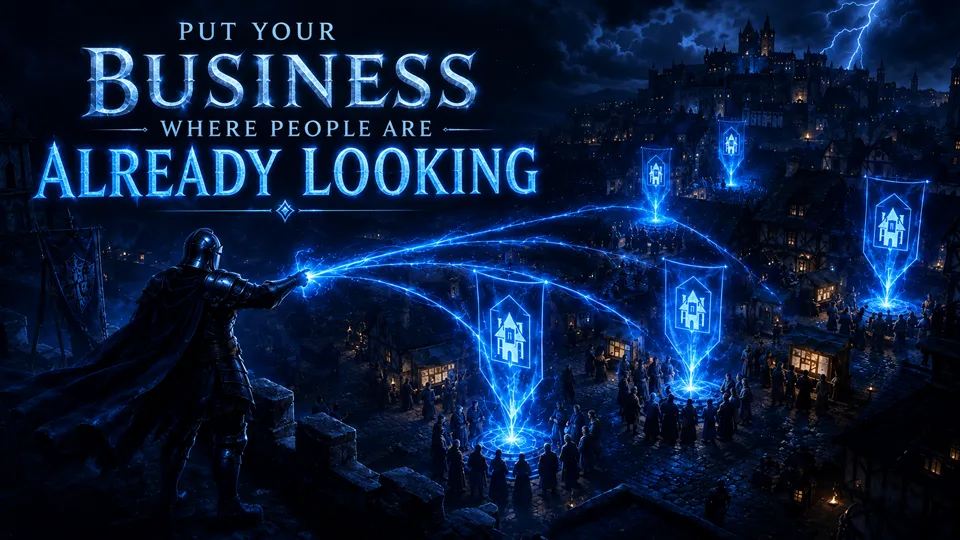 Put your business where people are already looking