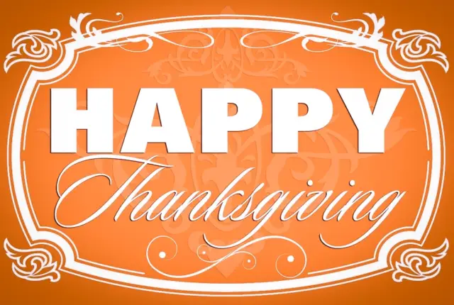 Happy Thanksgiving
